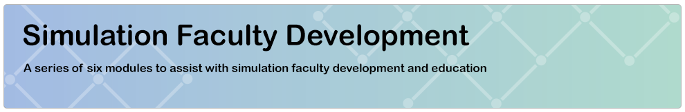 Simulation Faculty Development_Banner