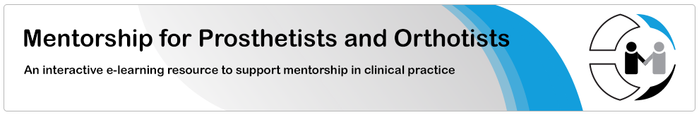 Mentorship for Prosthetists and Orthotists_banner